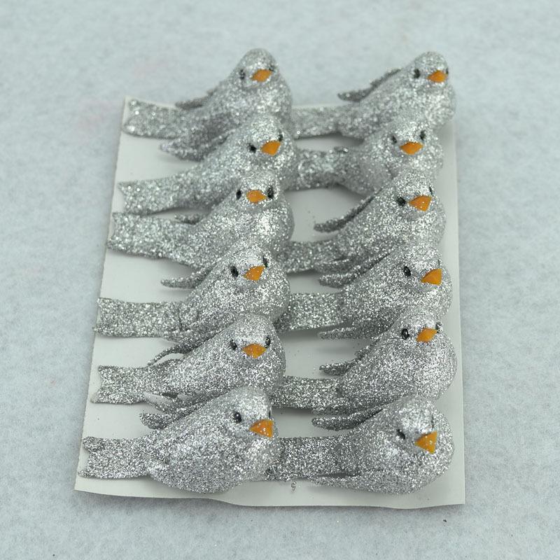 Миниатюрные пенопластовые птички для креативного ландшафтного дизайна и бонсай